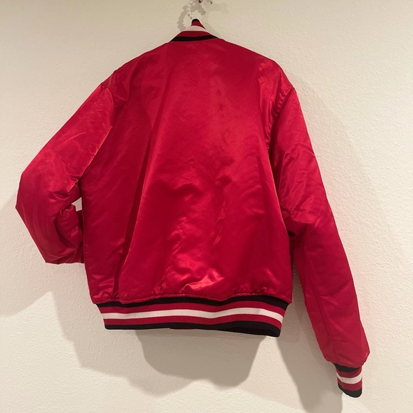 REVERSIBLE NBA Chicago Bulls vintage Starter coat - Picture 13 of 16